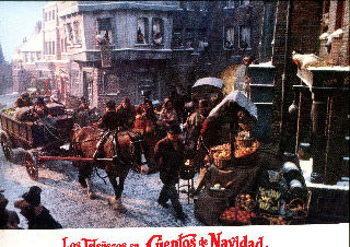 CARTELERA DE CINE-MOVIE POSTER: LOS TELEÑECOS EN CUENTOS DE NAVIDAD.