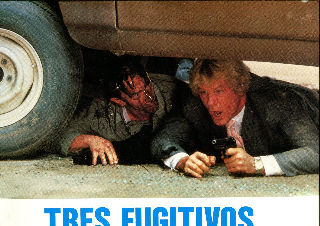 CARTELERA DE CINE-MOVIE POSTER: TRES FUGITIVOS.