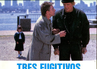 CARTELERA DE CINE-MOVIE POSTER: TRES FUGITIVOS.