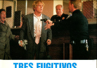 CARTELERA DE CINE-MOVIE POSTER: TRES FUGITIVOS.