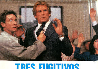 CARTELERA DE CINE-MOVIE POSTER: TRES FUGITIVOS.