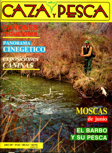 CAZA Y PESCA. CALENDARIO MENSUAL ILUSTRADO DE CAZA, PESCA, ARMAS Y GUARDERIA. Nº 534.