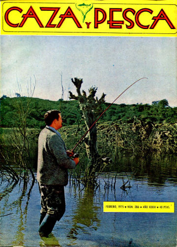 CAZA Y PESCA. CALENDARIO MENSUAL ILUSTRADO DE CAZA, PESCA, ARMAS Y GUARDERIA. Nº 386.