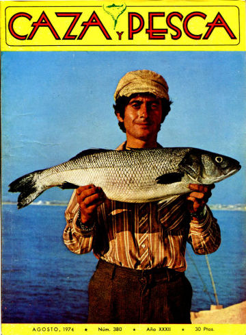 CAZA Y PESCA. CALENDARIO MENSUAL ILUSTRADO DE CAZA, PESCA, ARMAS Y GUARDERIA. Nº 380.