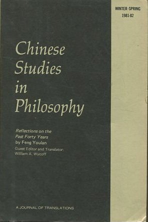 CHINESE STUDIES IN PHILOSOPHY.