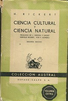 CIENCIA CULTURAL Y CIENCIA NATURAL.