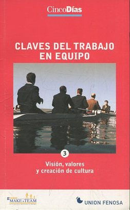 CLAVES DEL TRABAJO EN EQUIPO. 3: VISION, VALORES Y CREACION DE CULTURA.