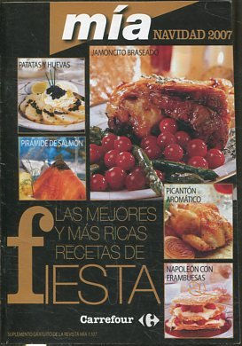 COCINA MIA. LAS MEJORES Y MAS RICAS RECETAS DE FIESTA.