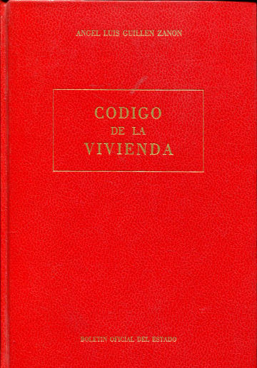 CODIGO DE LA VIVIENDA.