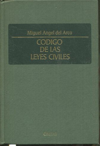 CODIGO DE LAS LEYES CIVILES.