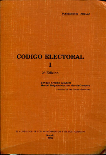 CODIGO ELECTORAL. I.