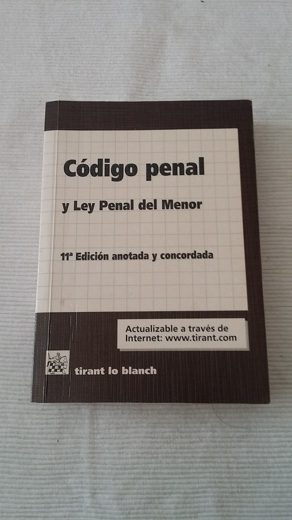 Codigo penal y ley penal del menor