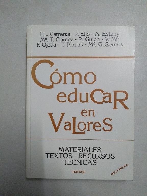 Cómo educar en valores