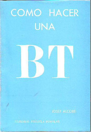 COMO HACER UNA BT (BIBLIOTECA DE TRABAJO).