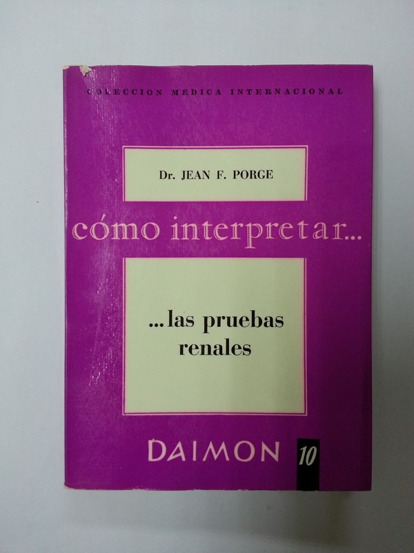 Como interpretar... las pruebas renales