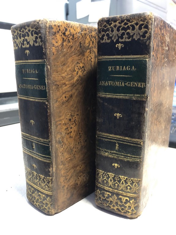 COMPENDIO DE ANATOMIA GENERAL Y DESCRIPTIVA SEGUIDO DEL ARTE DE DISECAR; OBRA GENERAL QUE CONTIENE TODOS LOS CONOCOMIENTOS ACTUALES DE LA LA CIENCIA (2 TOMOS).