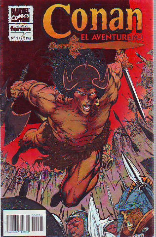 CONAN EL AVENTURERO. Nº 1:LLEGAN LOS BARBAROS.