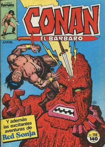 CONAN EL BARBARO - LA IRA DEL DIOS DE MADERA 118.