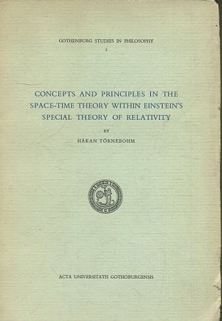 CONCEPTS AND PRINCIPLES IN THE SPACE-TIME THEORY WITHIN EINSTEIN'S SPECIAL THEORY OF RELATIVITY.