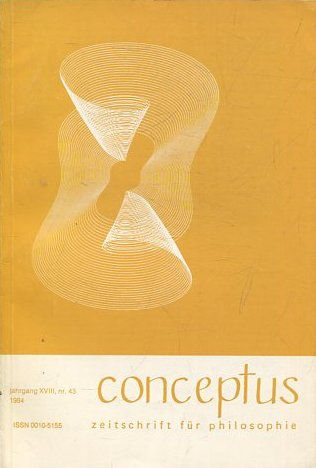 CONCEPTUS. JAHRGANG XVIII, Nr. 43.