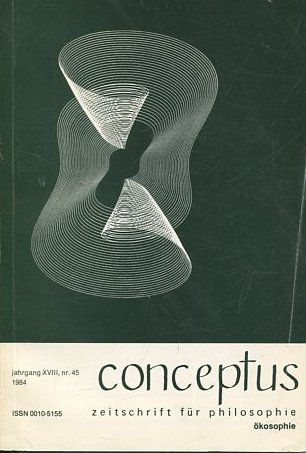 CONCEPTUS. JAHRGANG XVIII, Nr. 45.