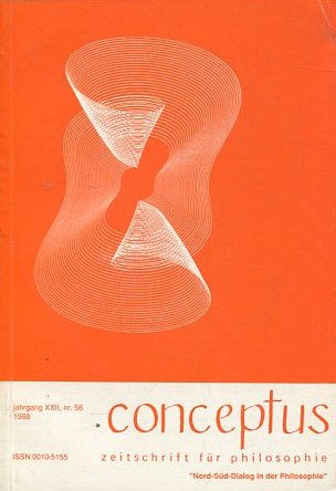 CONCEPTUS. JAHRGANG XXII, Nr. 56.