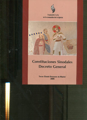 CONSTITUCIONES SINODALES. DERECHO GENERAL.