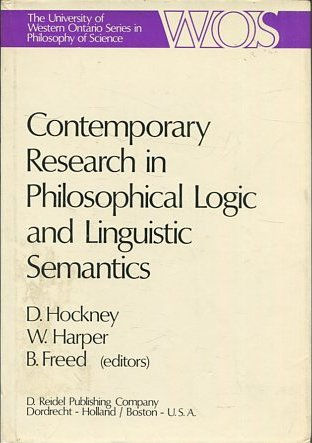 CONTEMPORARY RESEARCH IN PHILOSOPHICAL LOGIC AND LINGUISTIC SEMANTICS.