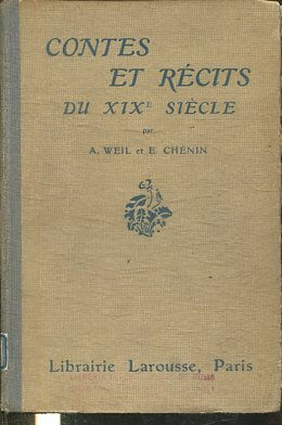 CONTES ET RECITS DU XIXe SIECLE.