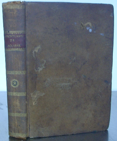 CONTINUACION Y SUPLEMENTO DEL PRONTUARIO DE DON SEVERO AGUIRRE, QUE COMPREHENDE LAS CEDULAS, RESOLUCIONES, &C. EXPEDIDAS DESDE EL AÑO DE 1804, Y ALGUNAS DE LOS ANTERIORES.