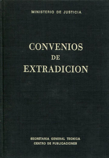 CONVENIOS DE EXTRADICION.