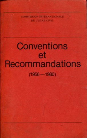 CONVENTIONS ET RECOMMANDATIONS (1956-1980).