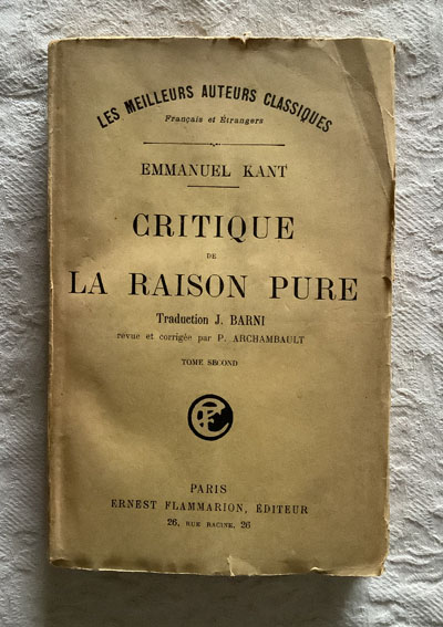 Critique de la raison pure