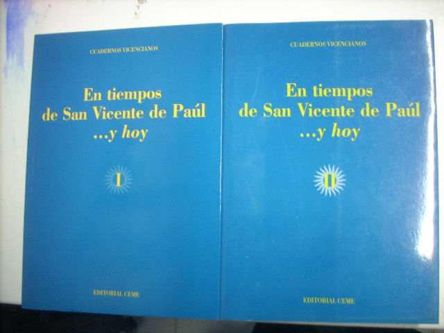 CUADERNOS VICENCIANOS. EN TIEMPOS DE SAN VICENTE DE PAUL... Y HOY (2 TOMOS).