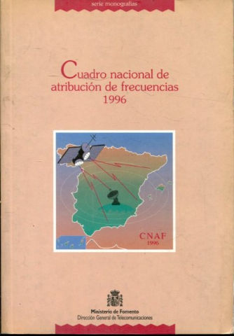 CUADRO NACIONAL DE ATRIBUCION DE FRECUENCIAS 1996.