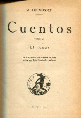 CUENTOS. TOMOS III Y VI. EL LUNAR.