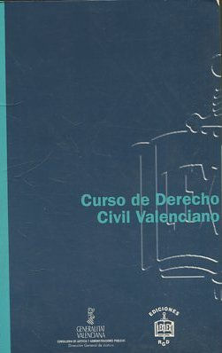 CURSO DE DERECHO CIVIL VALENCIANO.