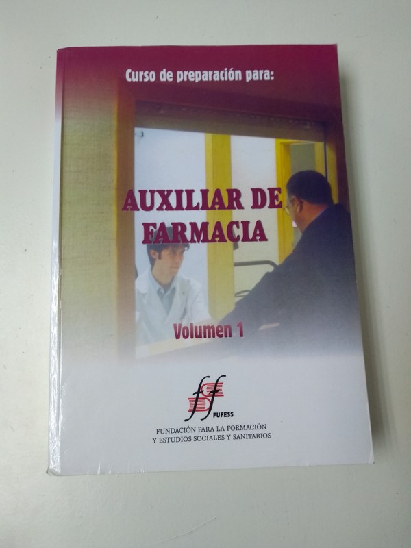 Curso de preparacion para: Auxiliar de farmancia.