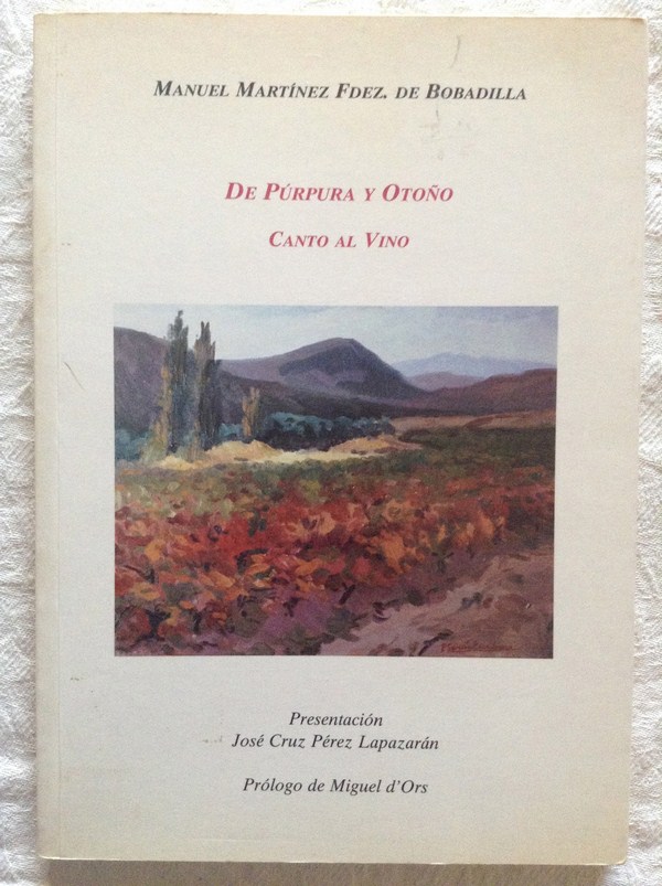 De púrpura y otoño; Canto al vino