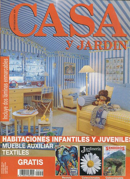 DECORACION EN CASA Y JARDIN Nº 259 AÑO XXVII. HABITACIONES INFANTILES Y JUVENILES.