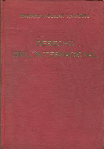 DERECHO CIVIL INTERNACIONAL.