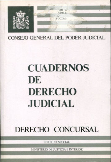 DERECHO CONCURSAL.