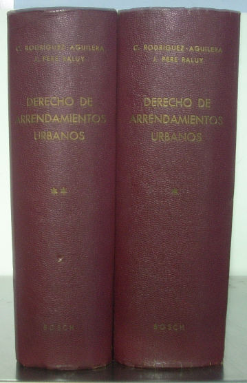 DERECHO DE ARRENDAMIENTOS URBANOS.