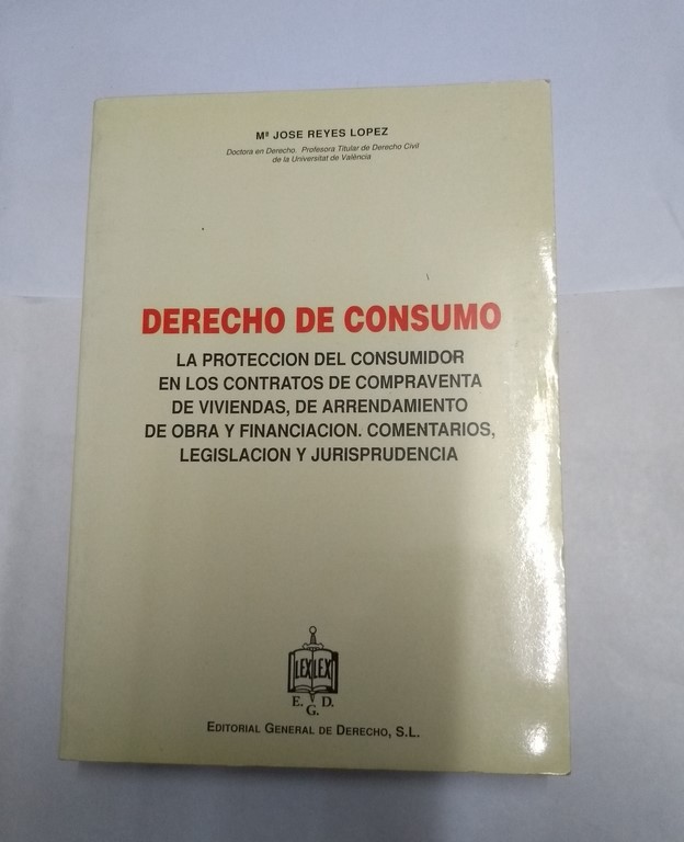 Derecho de Consumo