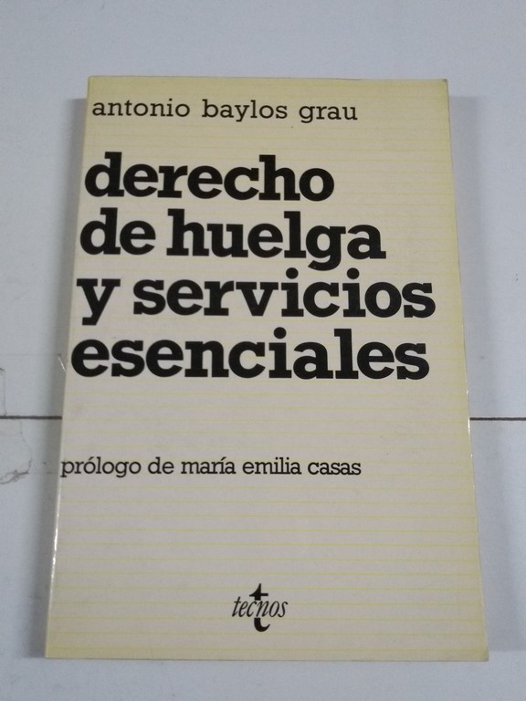 Derecho de huelga y servicios esenciales