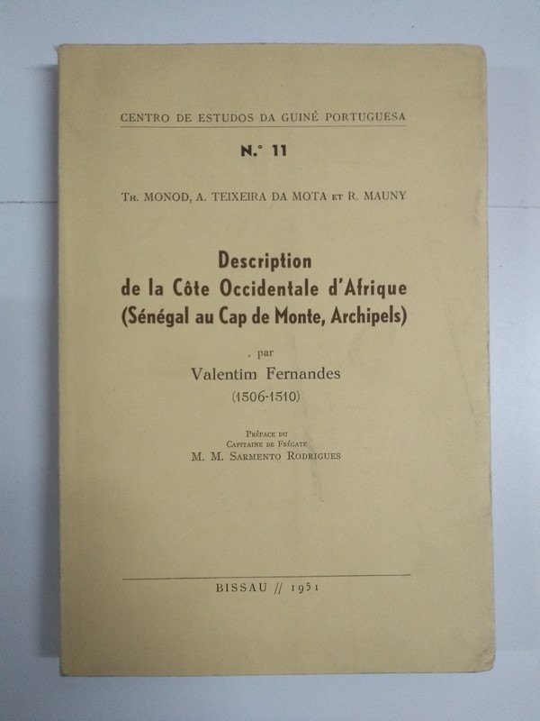 Description de la Cote Occidentale d'Afrique (Sénégal au Cap de Monte, Archipels).