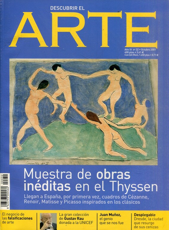 DESCUBRIR EL ARTE. AÑO III Nº: 32. MUESTRA DE OBRAS INEDITAS EN EL THYSSEN.