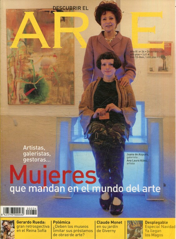 DESCUBRIR EL ARTE. AÑO III Nº: 34. MUJERESS QUE MANDAN EN EL MUNDO DE ARTE.