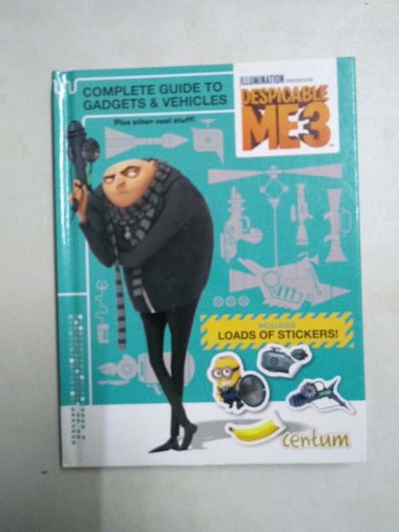 Despicable me 3: complete guide to gadgets and vehicles