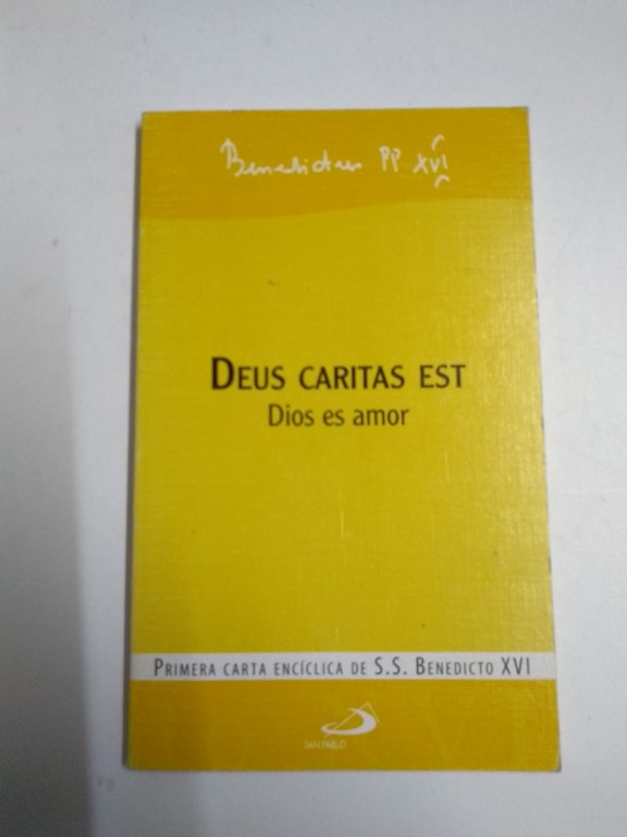 Deus caritas est. Dios es amor